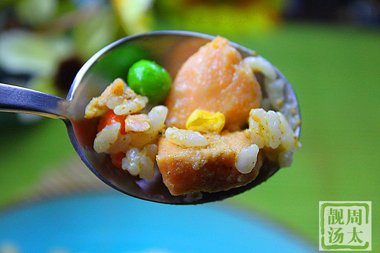 三文魚炒飯 - 周太靚湯 - 周太靚湯