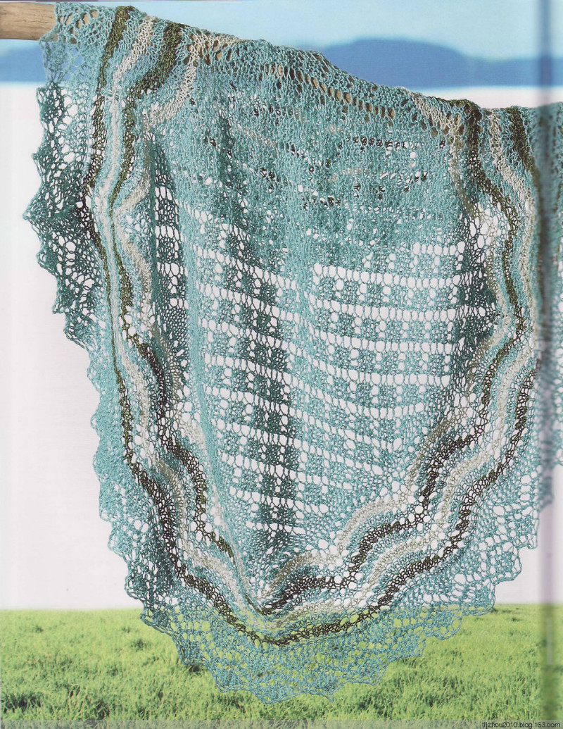 The Magic of Shetland Lace Knitting -- 鏤空花樣 - 紫蘇 - 紫蘇的博客
