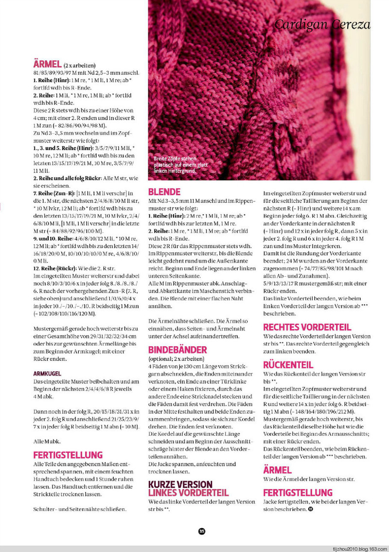 The Knitter №17 2014 - 紫蘇 - 紫蘇的博客