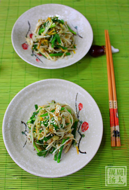 涼拌自發(fā)綠豆芽 - 周太靚湯 - 周太靚湯