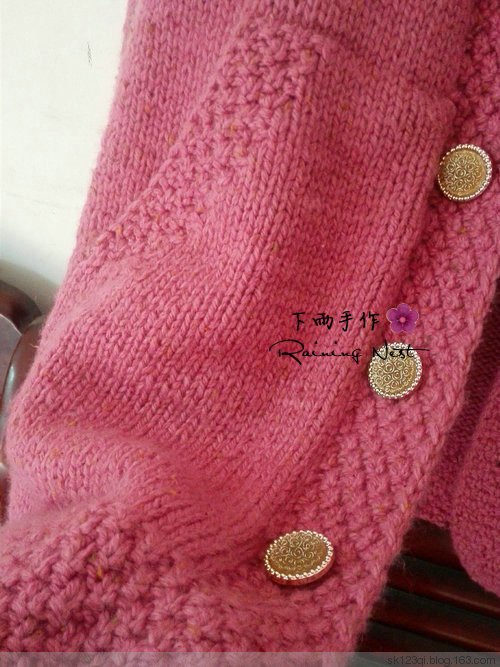【下雨鉤編】陌上桔……再織女士修身外套，視頻更新中   8 - 下雨 - 下雨鉤編