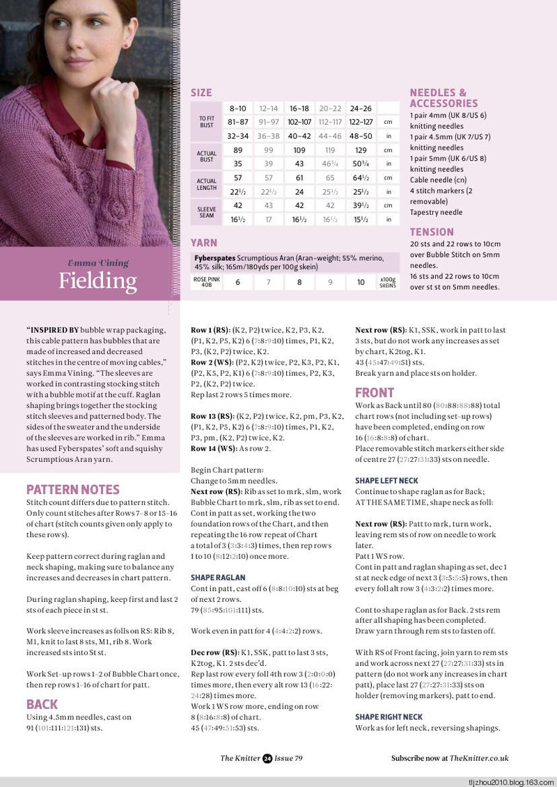 The Knitter Issue 79 2014 - 紫蘇 - 紫蘇的博客