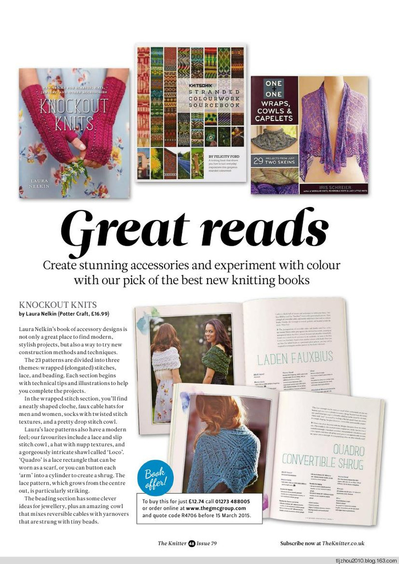 The Knitter Issue 79 2014 - 紫蘇 - 紫蘇的博客