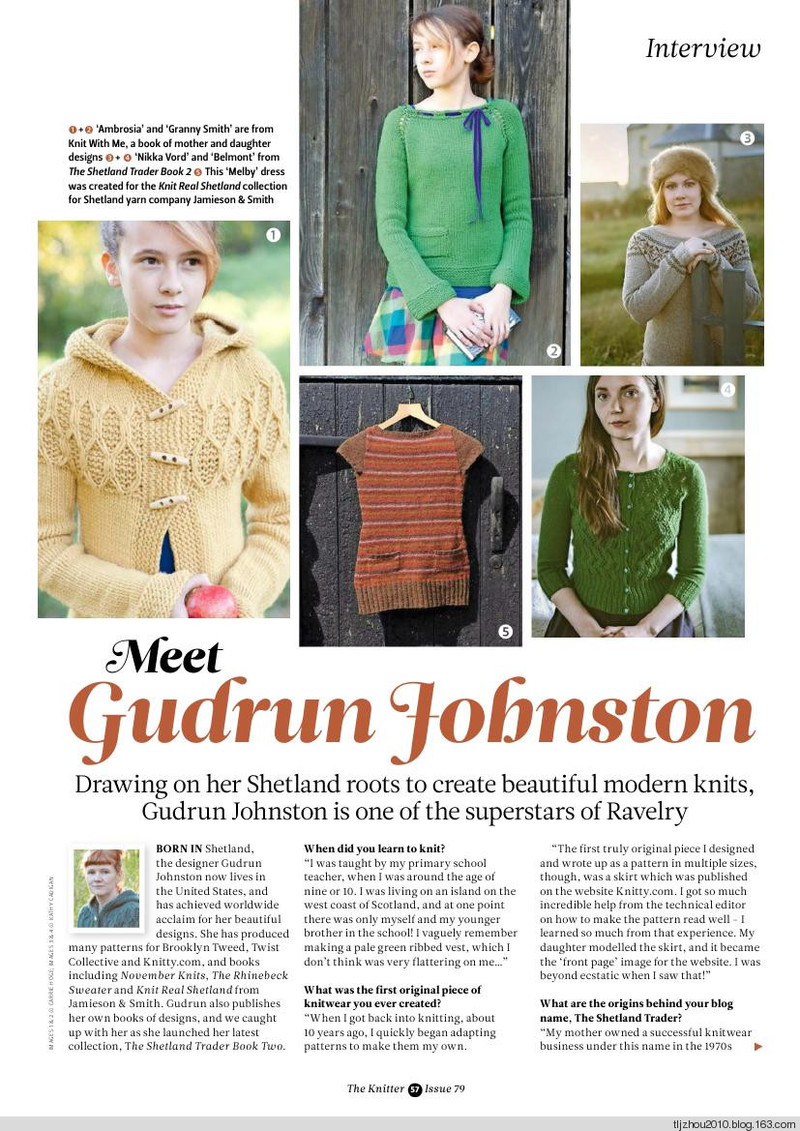 The Knitter Issue 79 2014 - 紫蘇 - 紫蘇的博客
