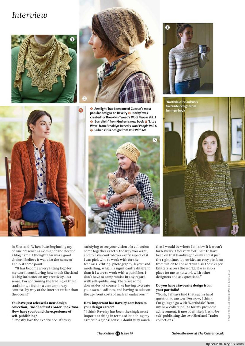 The Knitter Issue 79 2014 - 紫蘇 - 紫蘇的博客