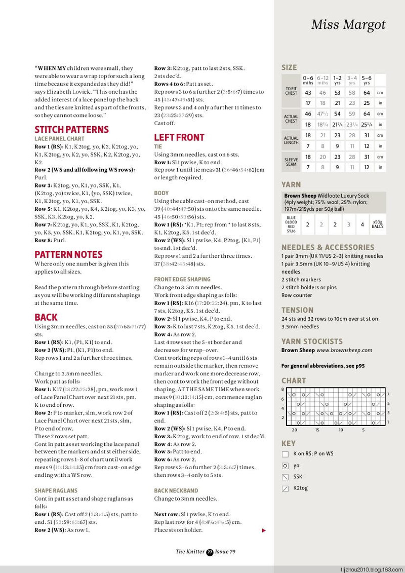 The Knitter Issue 79 2014 - 紫蘇 - 紫蘇的博客