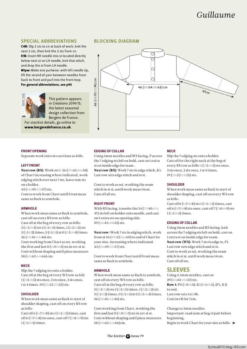 The Knitter Issue 79 2014 - 紫蘇 - 紫蘇的博客