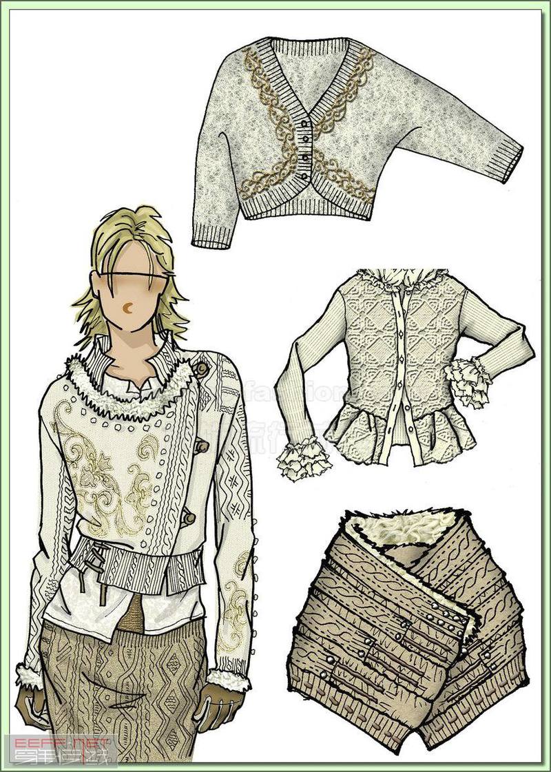 2000/2010 FASHION BOX針織手稿 - 蕾妮 - 蕾雨軒