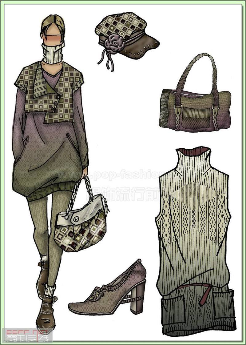 2000/2010 FASHION BOX針織手稿 - 蕾妮 - 蕾雨軒