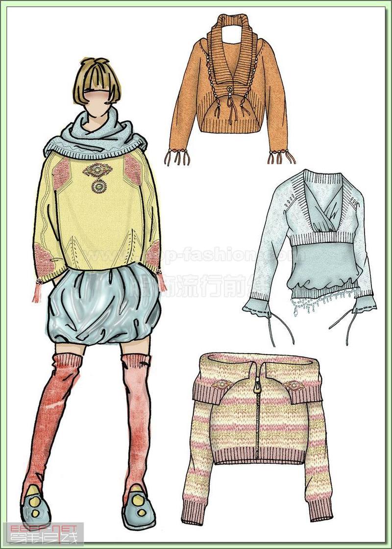 2000/2010 FASHION BOX針織手稿 - 蕾妮 - 蕾雨軒