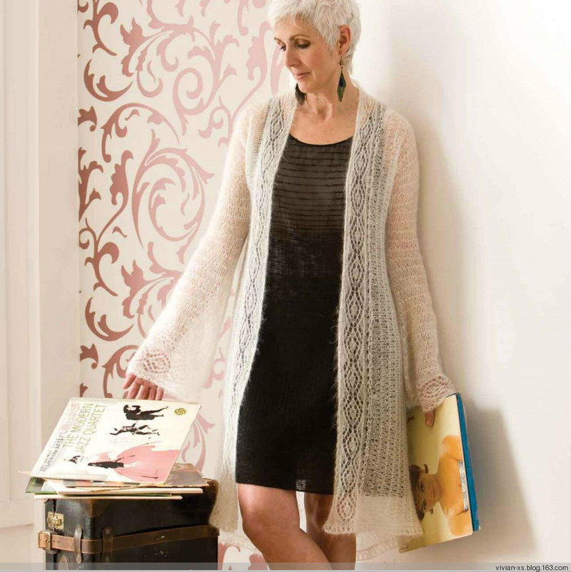 Celeste——當(dāng)睡袍遇到馬海（French Girl Knits2009） - Vivian - Vivian天天向尚