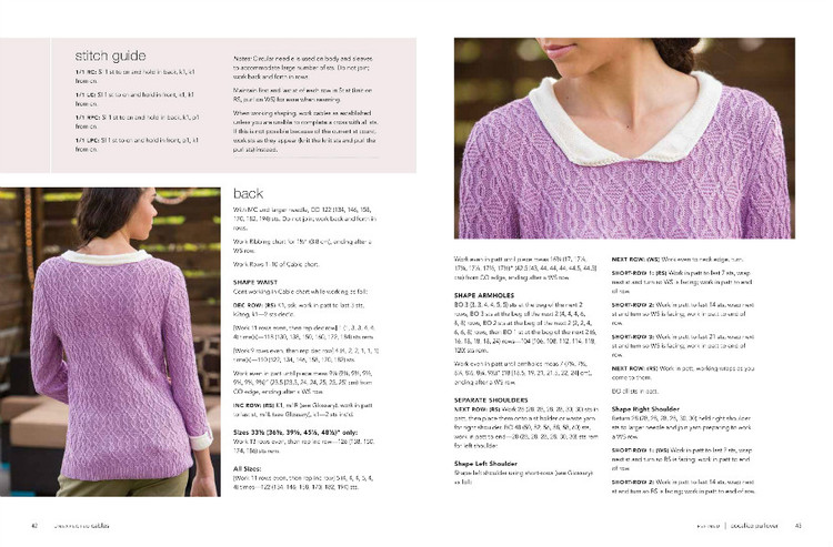 Unexpected Cables: Feminine Knitted Garments Featuring Modern Cable Knitting - 輕描淡寫 - 輕描淡寫
