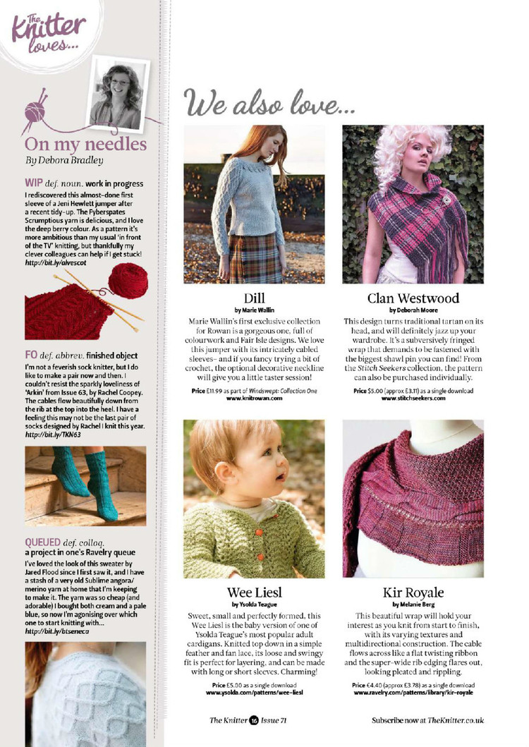 The Knitter №71 2014 - 壹一 - 壹一的博客
