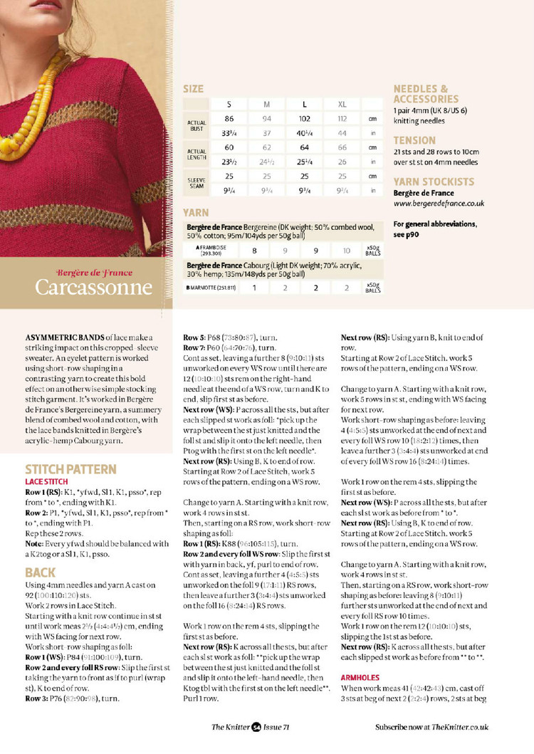 The Knitter №71 2014 - 壹一 - 壹一的博客