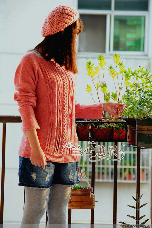 桃美人~~內(nèi)搭外穿都好看的牦牛絨套頭衫（蘭心蕙質(zhì)2015） - 蘭心蕙質(zhì) - 蘭心蕙質(zhì)藍云海