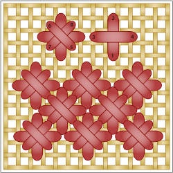 Double Straight Cross Stitch