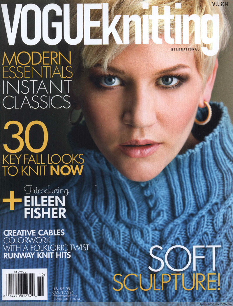 Vogue Knitting 2014 秋 - 紫蘇 - 紫蘇的博客