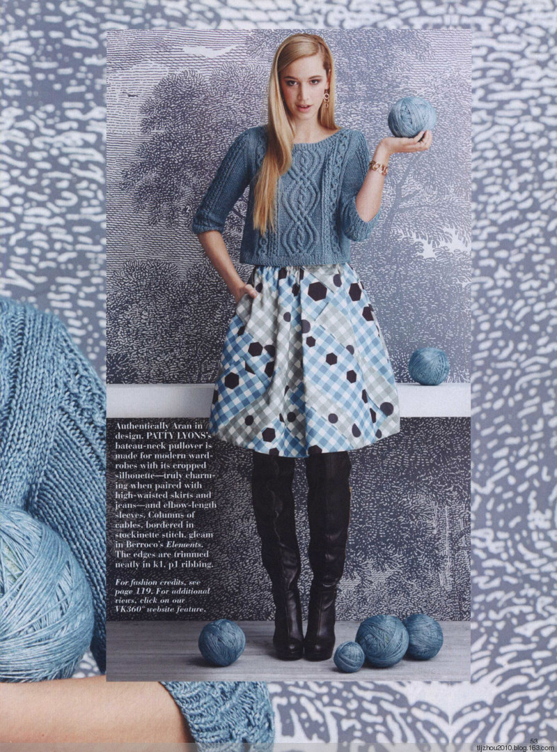 Vogue Knitting 2014 秋 - 紫蘇 - 紫蘇的博客