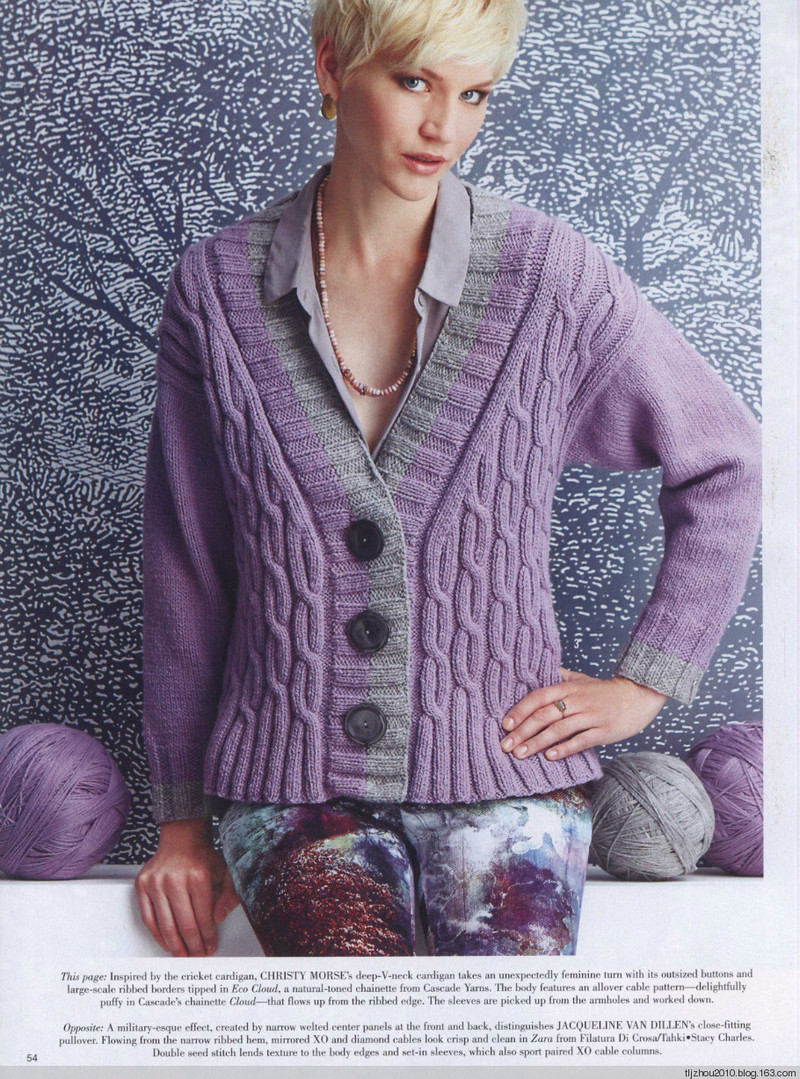 Vogue Knitting 2014 秋 - 紫蘇 - 紫蘇的博客