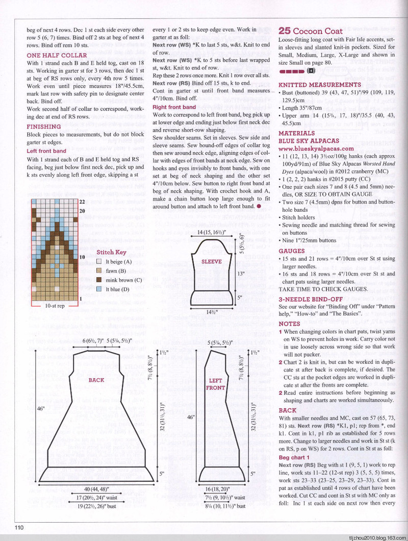 Vogue Knitting 2014 秋 - 紫蘇 - 紫蘇的博客