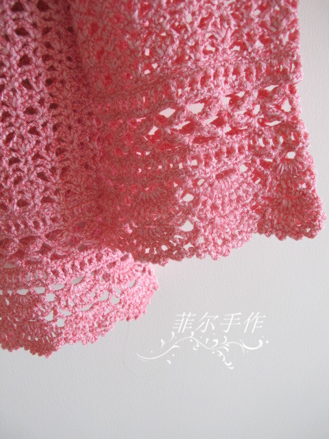 【菲爾手作】云岫--七分袖蕾絲開衫 - 菲爾 - 菲爾的編織博客