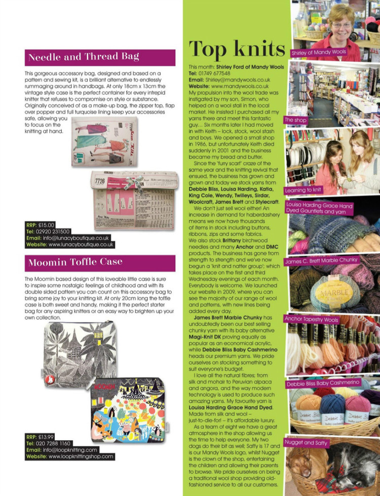 Knitting Issue 94 2011 - 輕描淡寫(xiě) - 輕描淡寫(xiě)