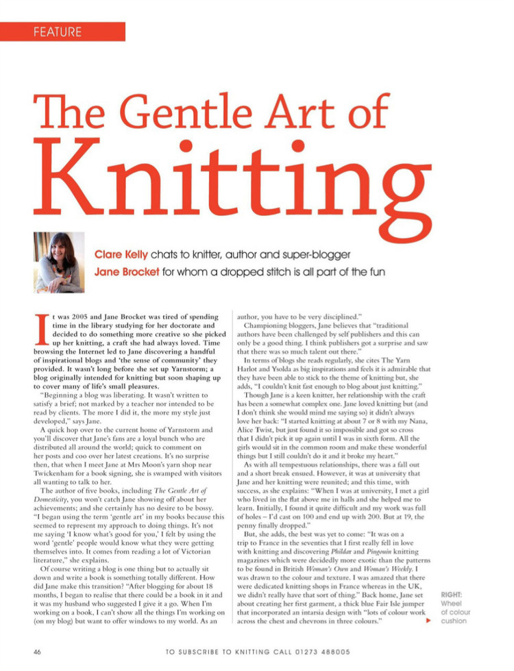 Knitting Issue 94 2011 - 輕描淡寫(xiě) - 輕描淡寫(xiě)