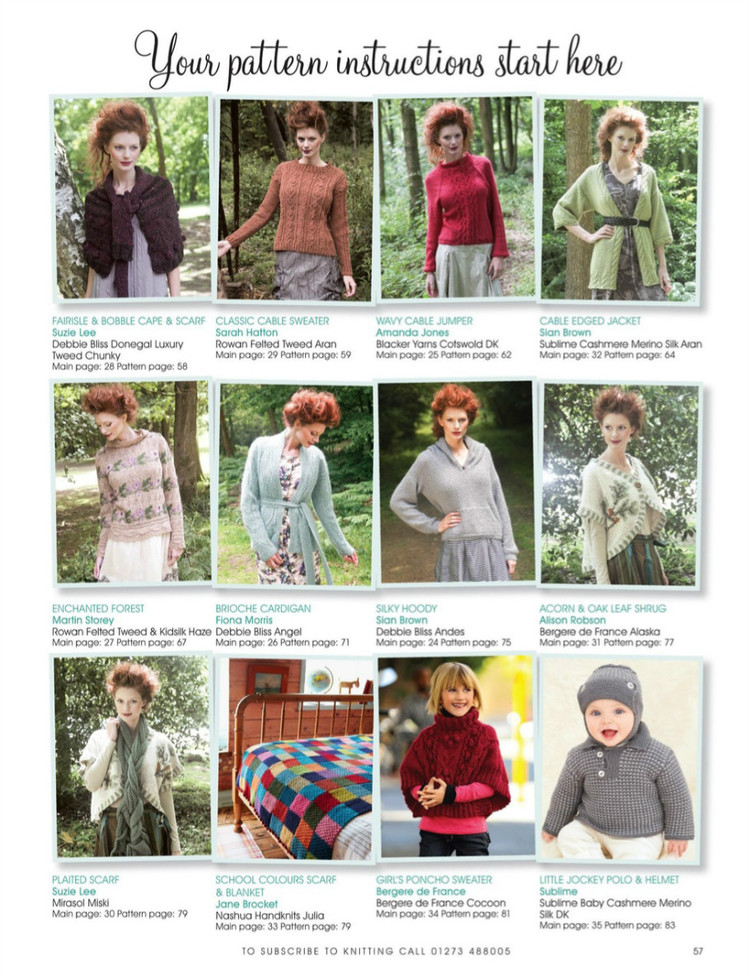 Knitting Issue 94 2011 - 輕描淡寫(xiě) - 輕描淡寫(xiě)
