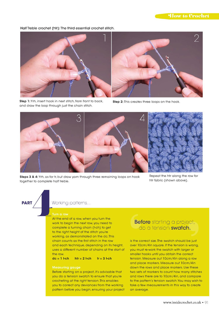 Inside Crochet Issue 21 2011 - 輕描淡寫(xiě) - 輕描淡寫(xiě)