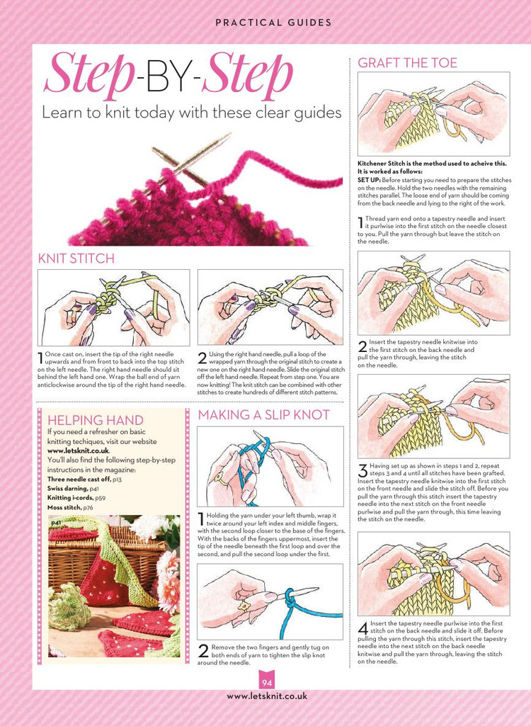 Lets Knit  June 2015 - 輕描淡寫 - 輕描淡寫