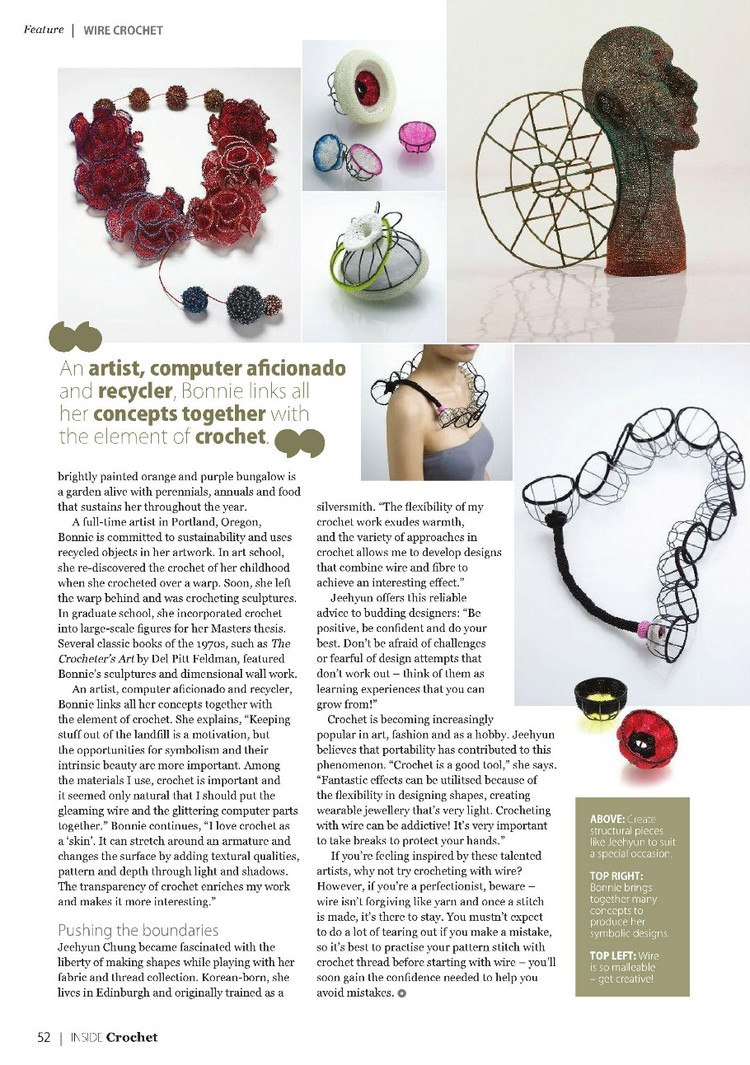 Inside Crochet №16 April 2011 - 輕描淡寫 - 輕描淡寫