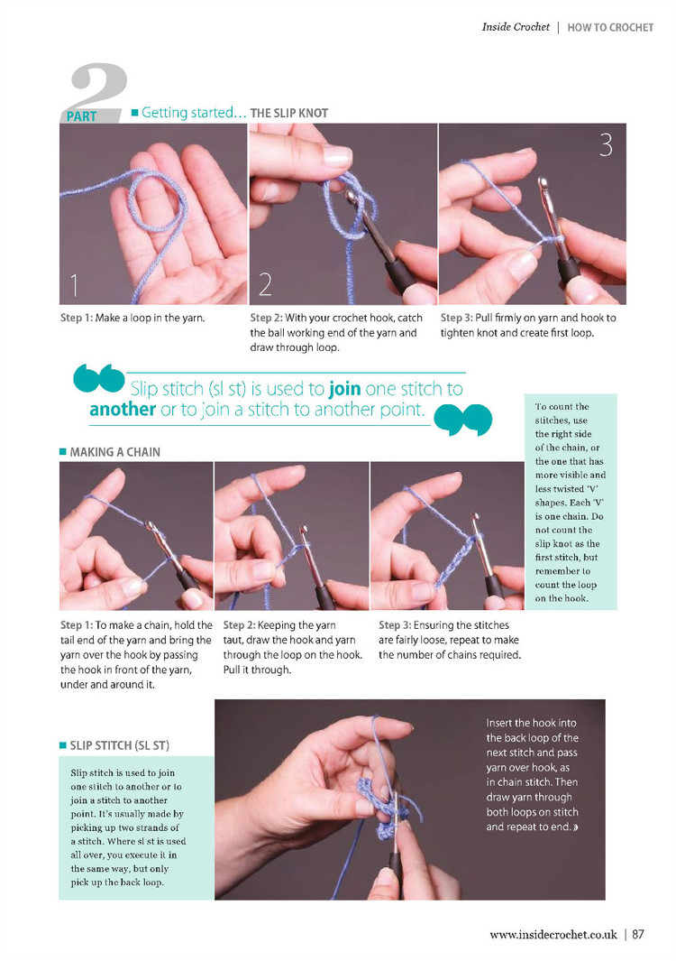 Inside Crochet №16 April 2011 - 輕描淡寫 - 輕描淡寫
