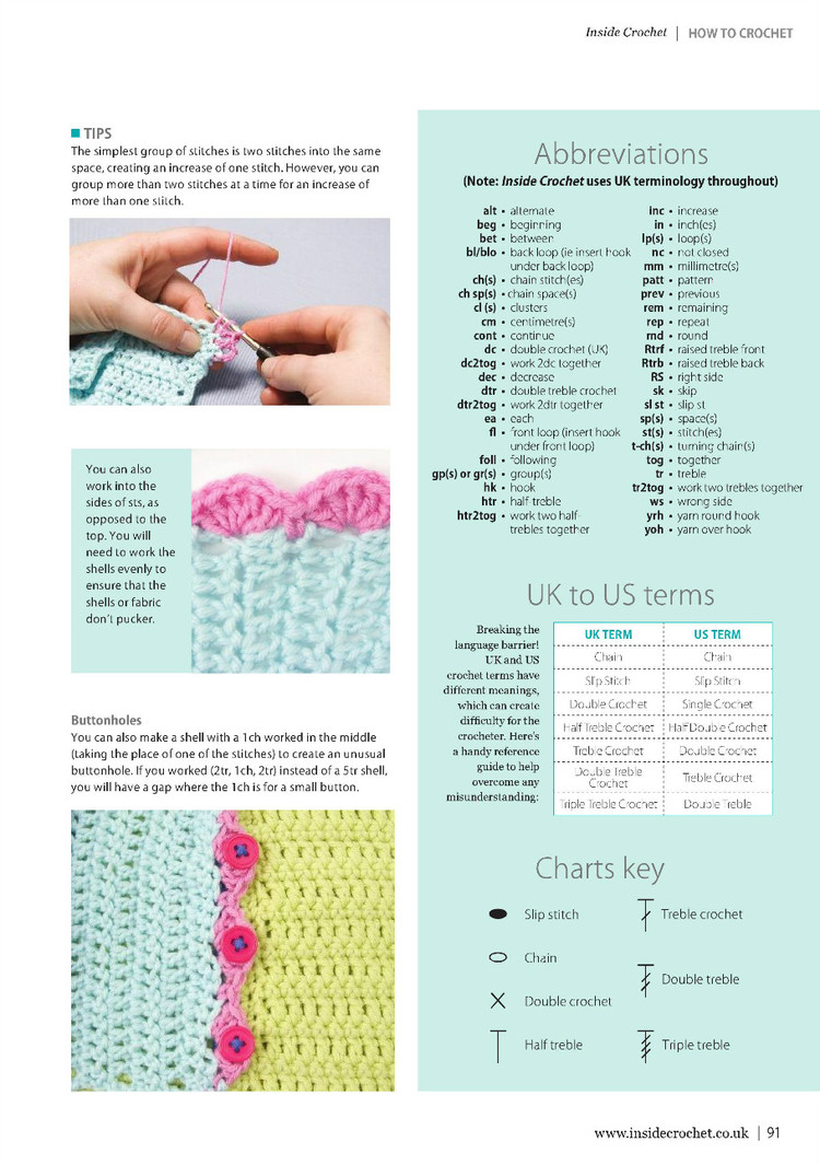 Inside Crochet №16 April 2011 - 輕描淡寫 - 輕描淡寫