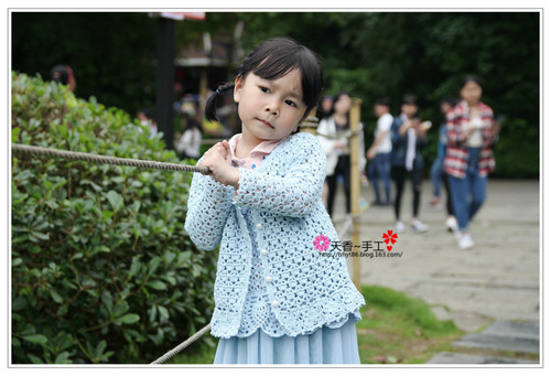 蘭汐兒~~~清涼棉---紗網(wǎng)背心裙---021 - 碧海---纏夢(mèng) - 天香手編工作室