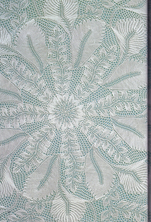 白色棒針蕾絲臺(tái)布 上KNITTED LACE DESINGNS OF THE MODERN  MODE BOOK 1 - Daphne - 因?yàn)閻?ài)所以愛(ài)