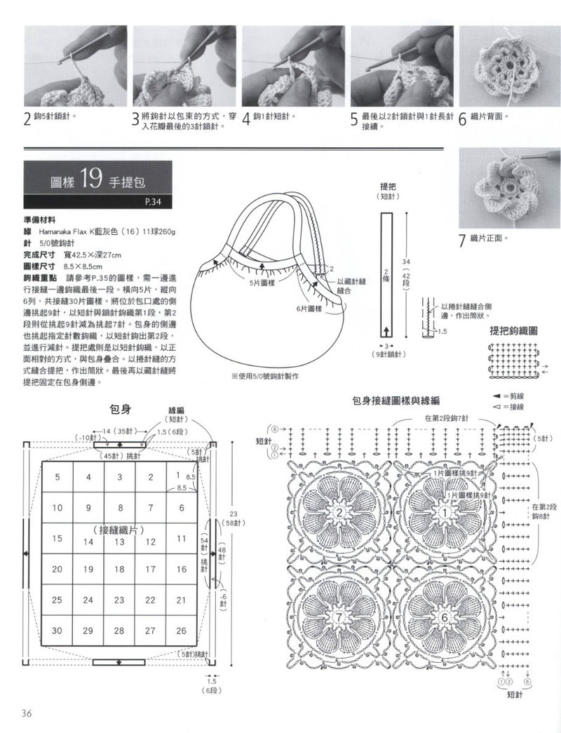 Crochet Lace Floral Applique 2011 - 紫蘇 - 紫蘇的博客