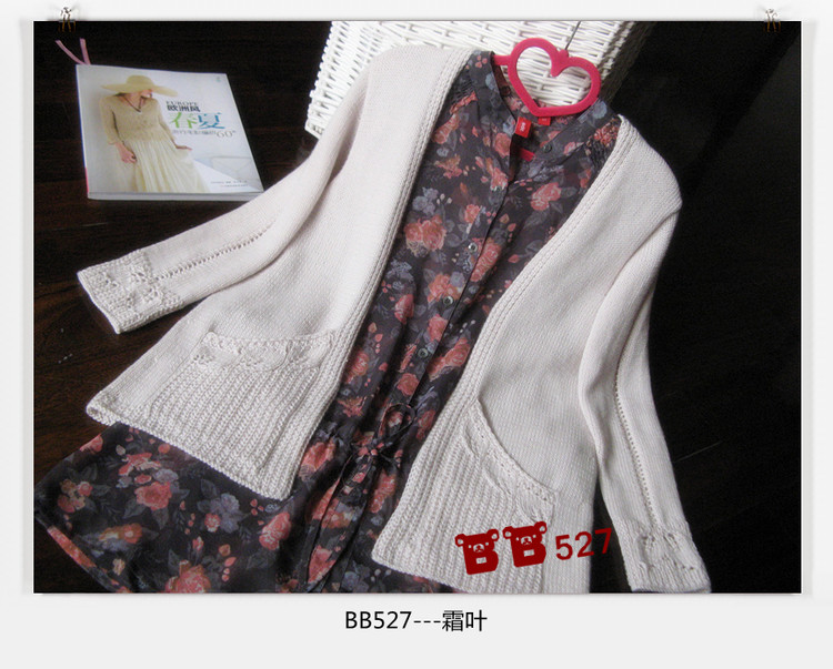 霜葉---跟織小熊譯貼素馨 - BB527 - bb527快樂(lè)編織之旅