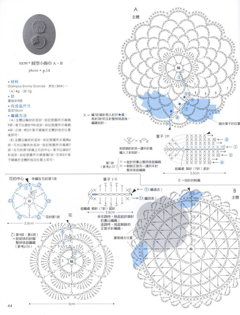 愛爾蘭蕾絲手鉤雜貨 2013 - 紫蘇 - 紫蘇的博客
