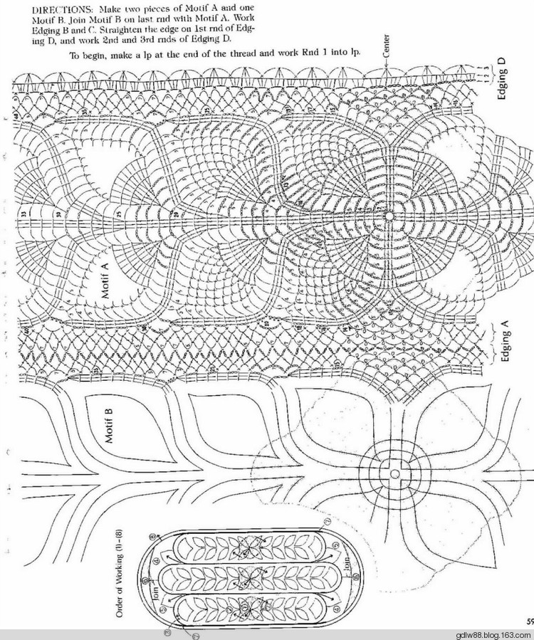 Elegant Pineapple Lace Crochet(2) - 木棉花 - 雨茫茫，霧茫茫，盼望花開(kāi)，花已落……