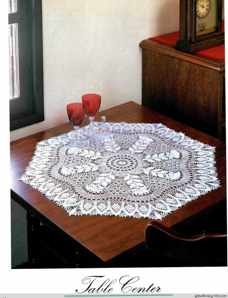 Elegant Pineapple Lace Crochet(2) - 木棉花 - 雨茫茫，霧茫茫，盼望花開(kāi)，花已落……