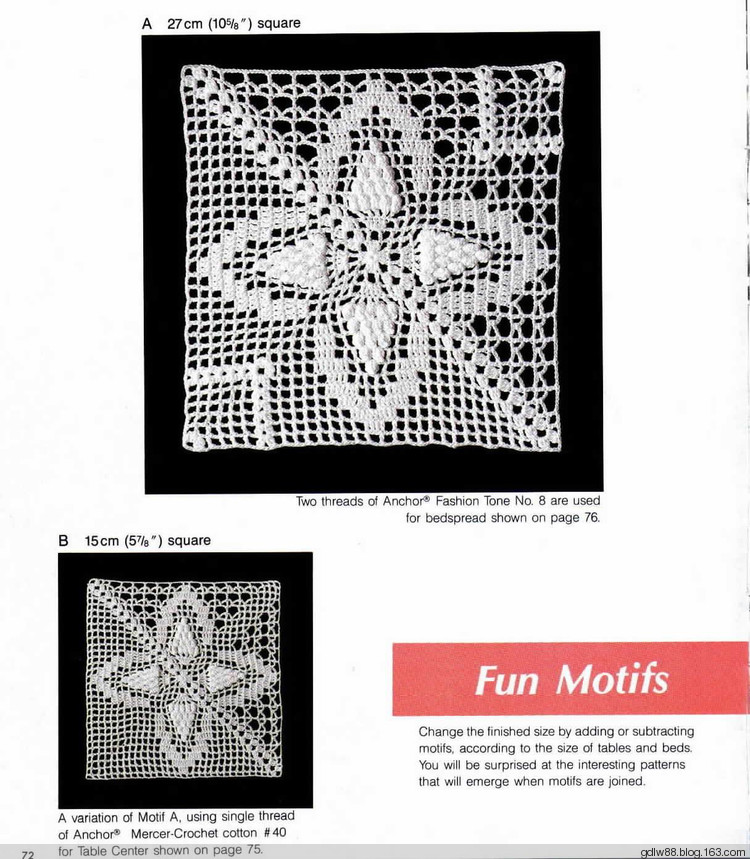 Elegant Pineapple Lace Crochet(2) - 木棉花 - 雨茫茫，霧茫茫，盼望花開(kāi)，花已落……
