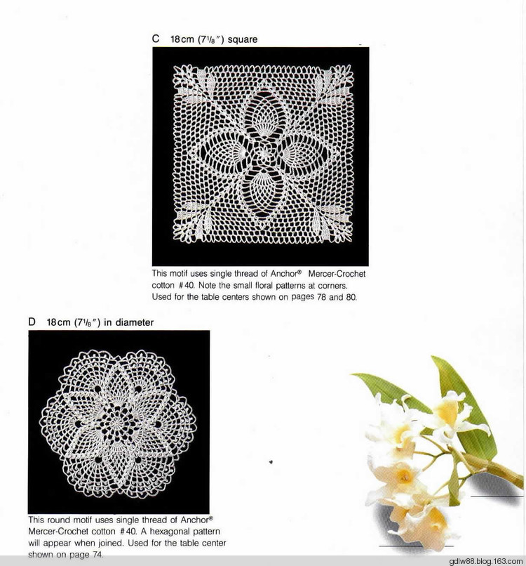 Elegant Pineapple Lace Crochet(2) - 木棉花 - 雨茫茫，霧茫茫，盼望花開(kāi)，花已落……