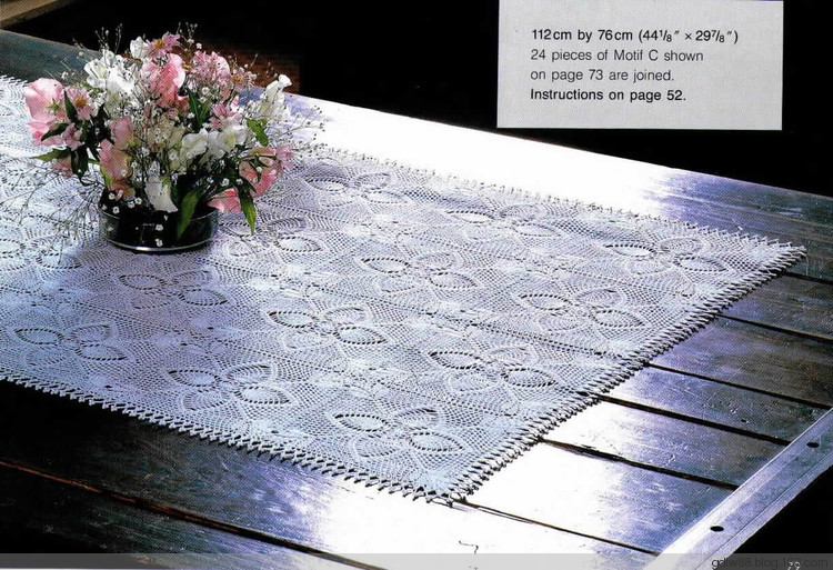 Elegant Pineapple Lace Crochet(2) - 木棉花 - 雨茫茫，霧茫茫，盼望花開(kāi)，花已落……