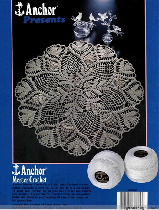 Elegant Pineapple Lace Crochet(2) - 木棉花 - 雨茫茫，霧茫茫，盼望花開(kāi)，花已落……