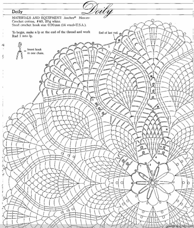 Elegant Pineapple Lace Crochet(2) - 木棉花 - 雨茫茫，霧茫茫，盼望花開(kāi)，花已落……