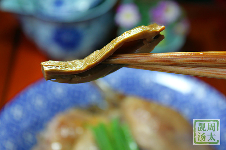 咸鵝筍干蒸 - 周太靚湯 - 周太靚湯