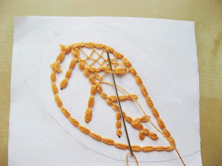 Needle Lace Skeleton Leaves - Daliute - 來自立陶宛的親吻!