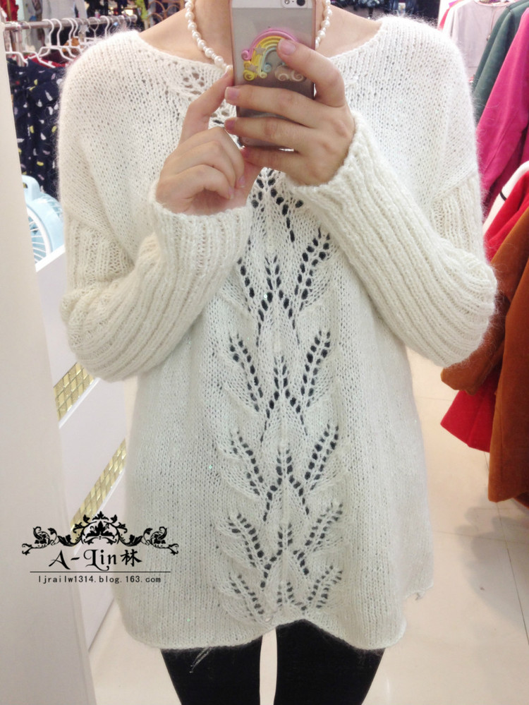 【A-Lin林】雪蓮--好織好看寬松衣201521 - A-Lin林 - A-Lin的手工博客