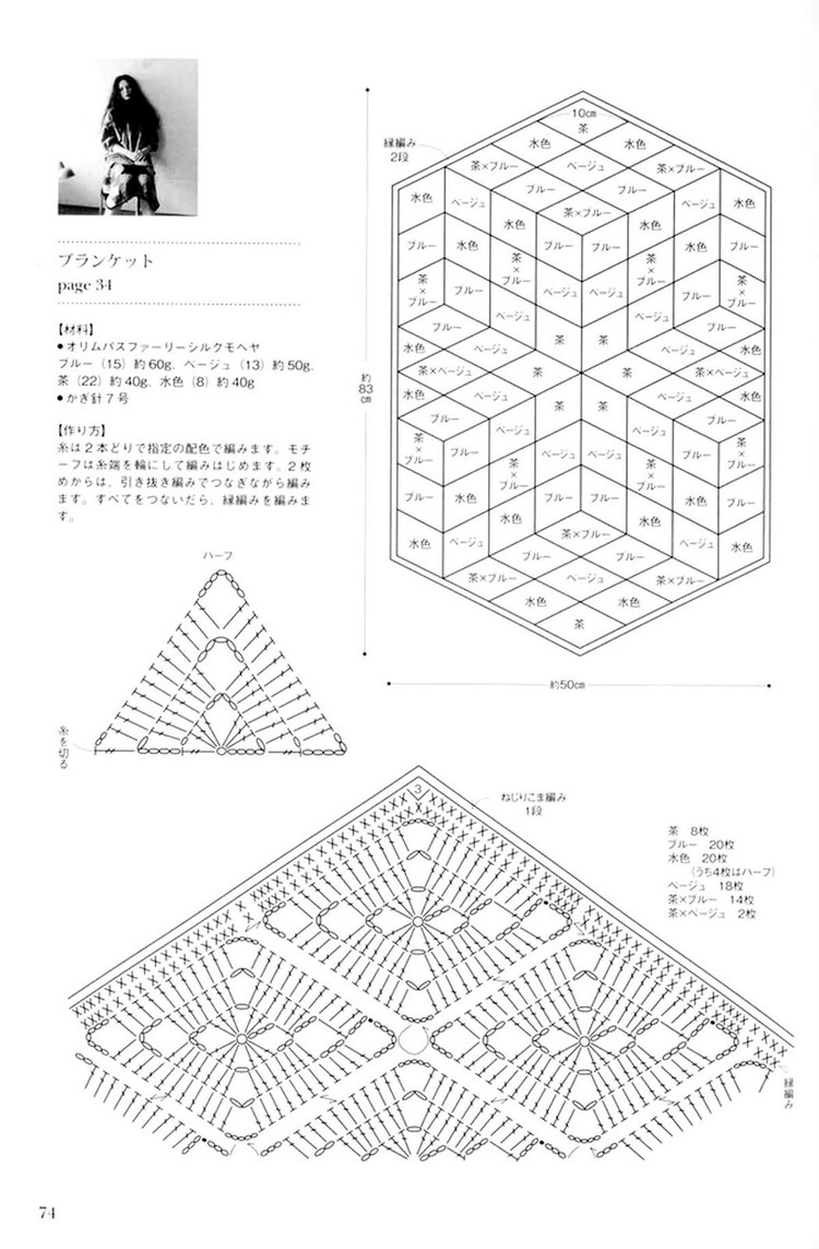 【轉(zhuǎn)載】小瀨千枝針編 - 荷塘秀色 - 茶之韻