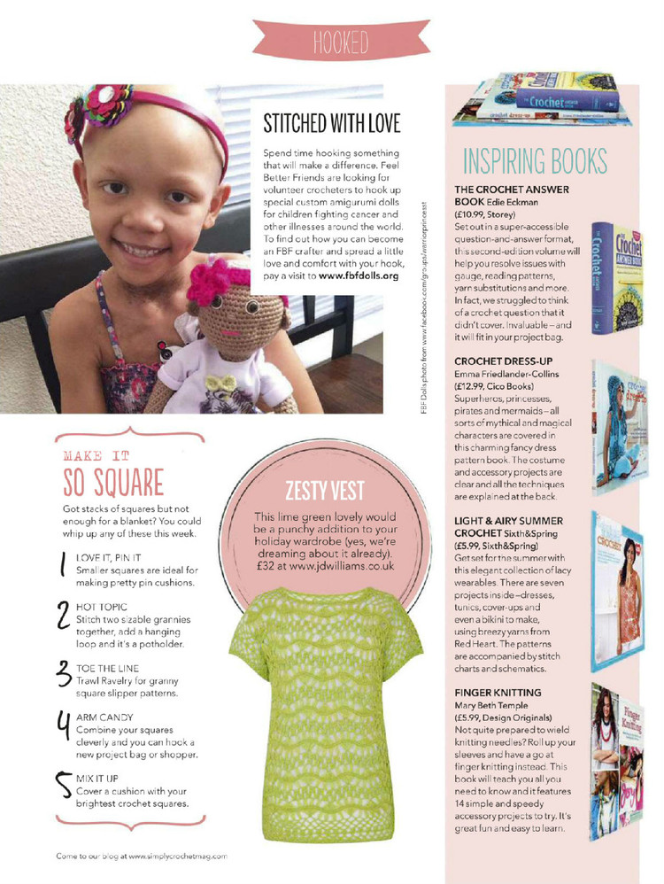 Simply Crochet Issue 30 2015 - 輕描淡寫 - 輕描淡寫